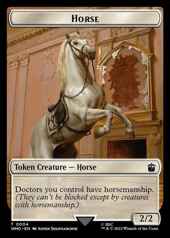 Horse [Doctor Who Tokens]