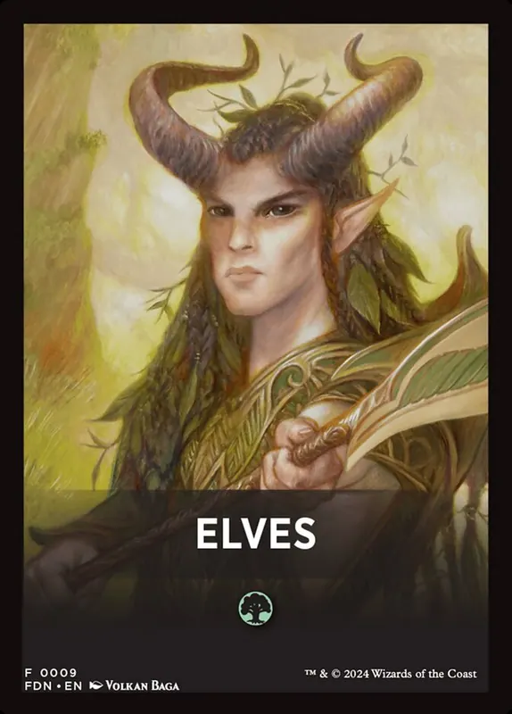 Elves [Foundations Front Cards]