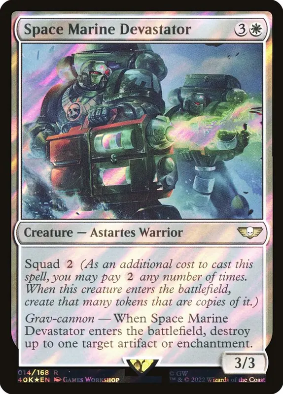Space Marine Devastator [Warhammer 40,000 Commander]