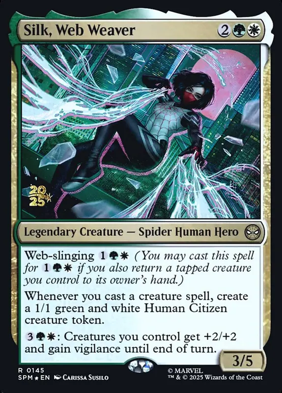 Silk, Web Weaver [Marvel's Spider-Man Promos]