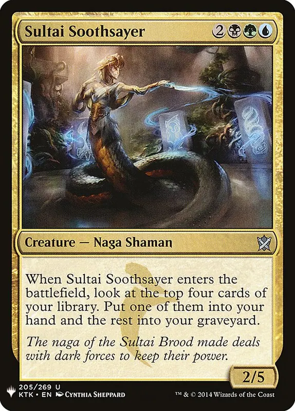 Sultai Soothsayer [The List]