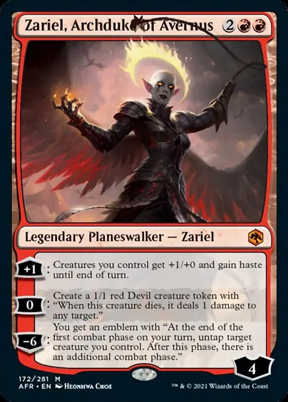 Zariel, Archduke of Avernus [Dungeons & Dragons: Adventures in the Forgotten Realms] - Español