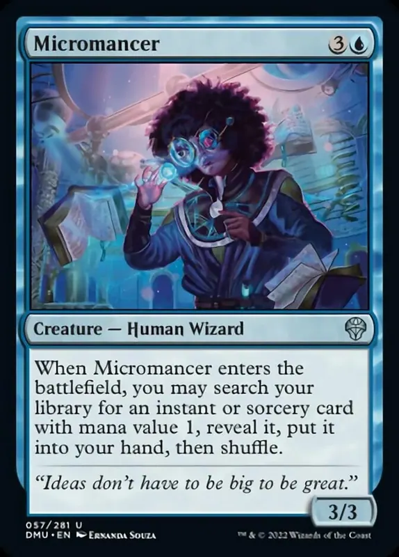 Micromancer [Dominaria United] - Español