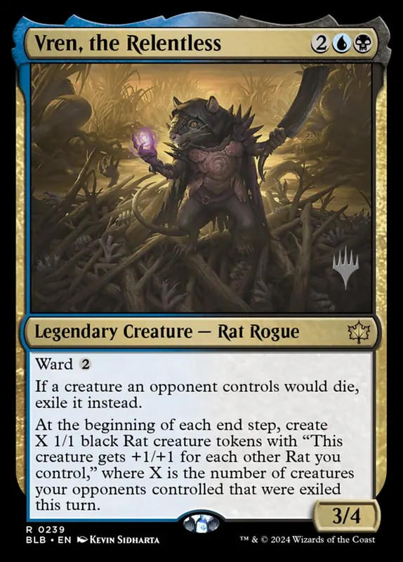 Vren, the Relentless [Bloomburrow Promos]