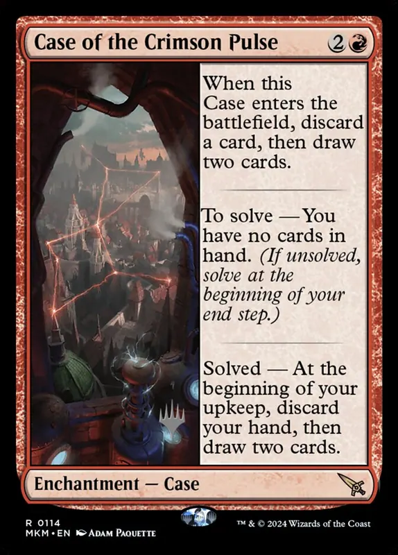 Case of the Crimson Pulse [Murders at Karlov Manor Promos]