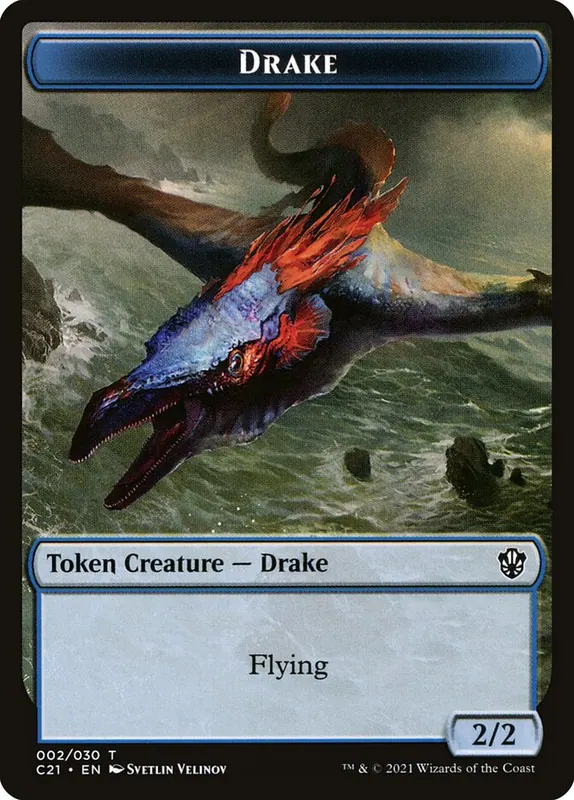 Drake [Commander 2021 Tokens]