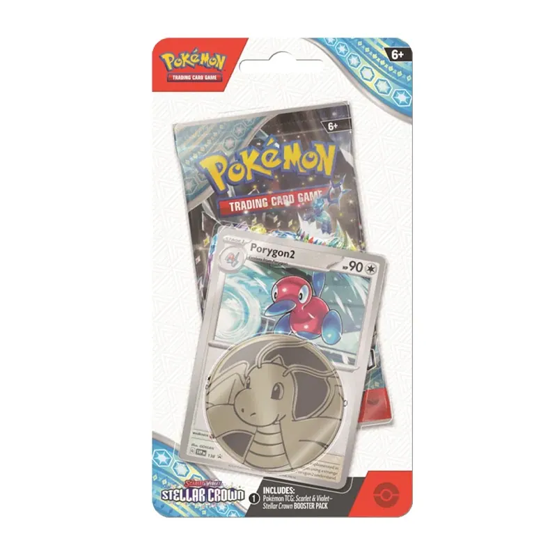 Pokémon – Scarlet & Violet Stellar Crown – Checklane Blister – Ingles