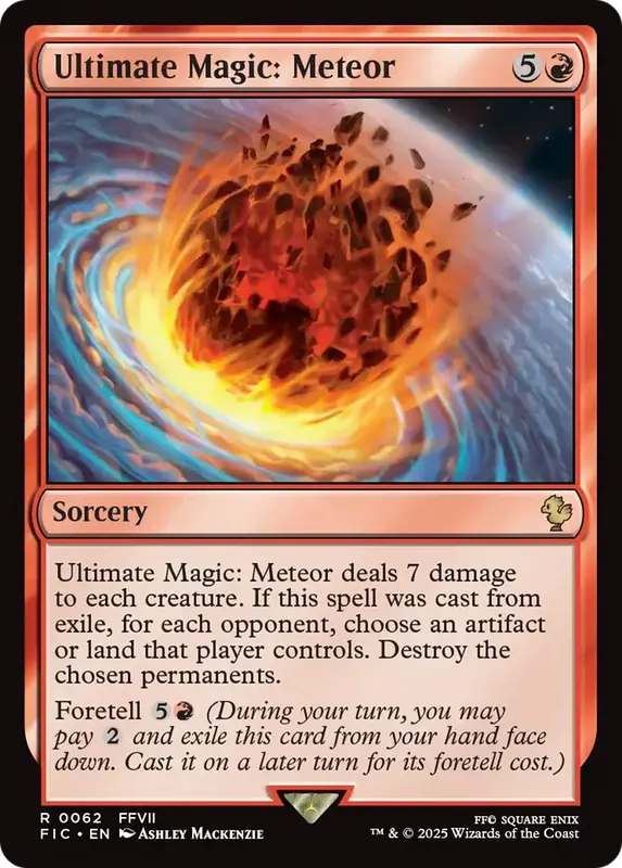 Ultimate Magic: Meteor [FINAL FANTASY Commander]