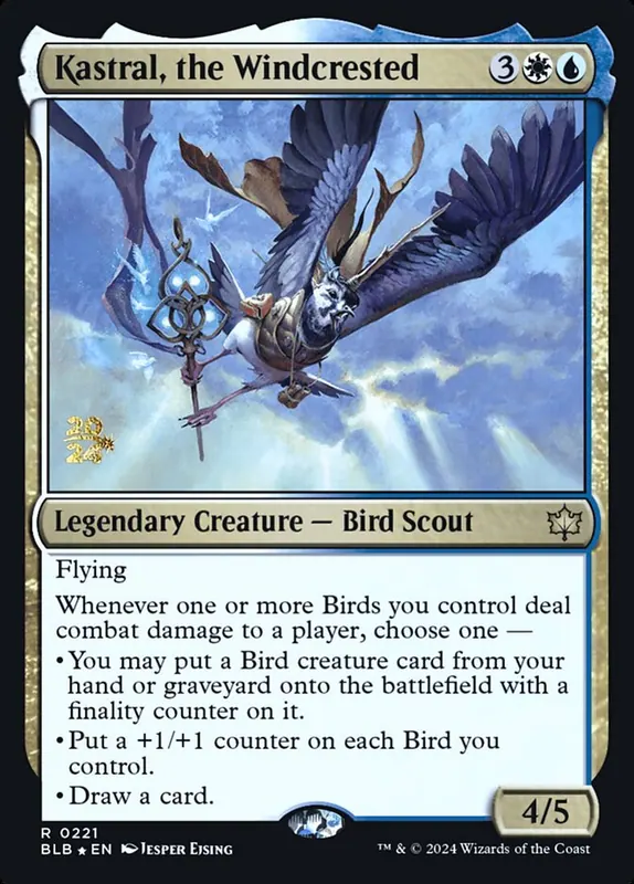 Kastral, the Windcrested [Bloomburrow Promos]