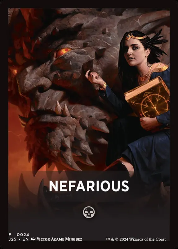 Nefarious [Foundations Jumpstart Front Cards]
