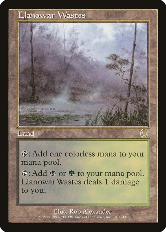 Llanowar Wastes [Apocalypse] - Español