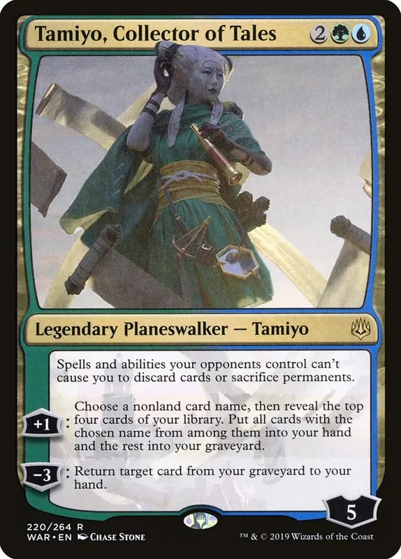 Tamiyo, Collector of Tales - Español [War of the Spark]