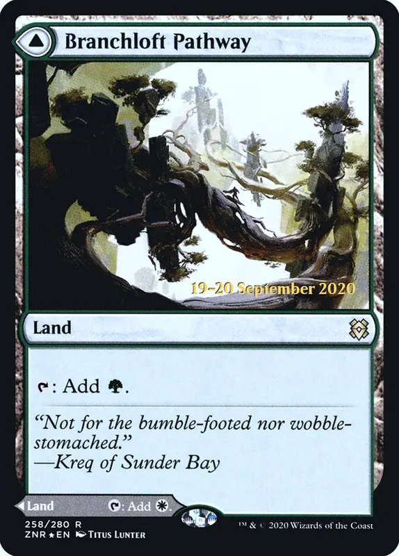 Branchloft Pathway // Boulderloft Pathway [Zendikar Rising Promos]