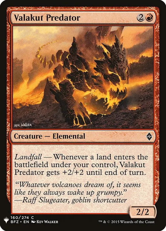 Valakut Predator [The List]