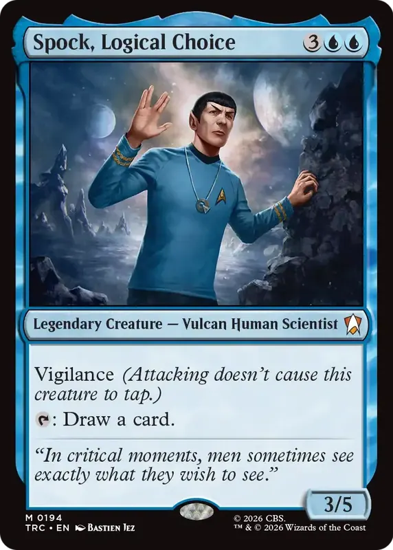 Spock, Logical Choice [Star Trek Commander]