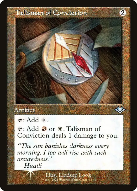 Talisman of Conviction [Modern Horizons 1 Timeshifts]
