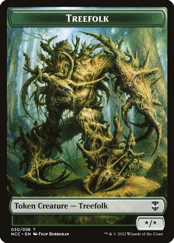 Treefolk [New Capenna Commander Tokens]