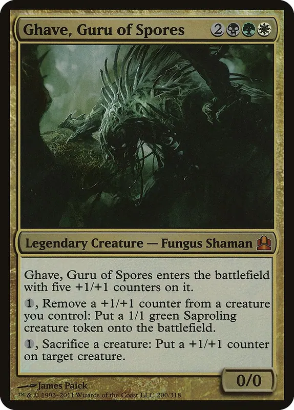 Ghave, Guru of Spores [Commander 2011 Oversized]