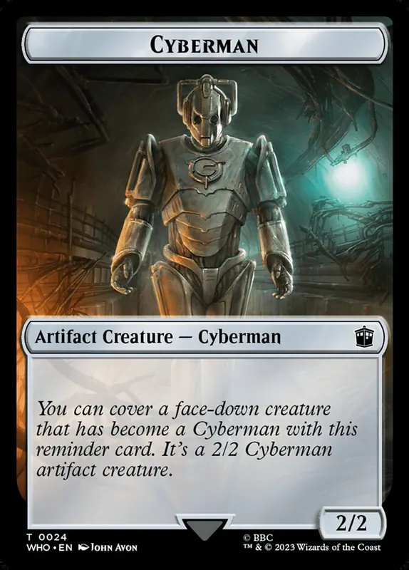 Cyberman [Doctor Who Tokens]