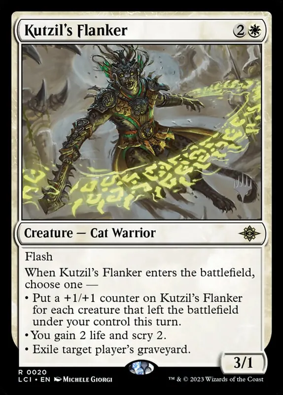 Kutzil's Flanker [The Lost Caverns of Ixalan Promos]