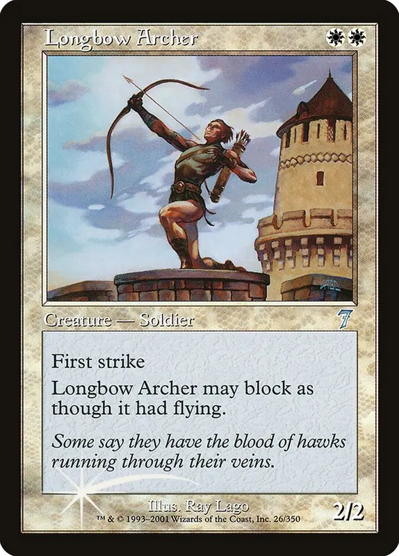Longbow Archer [Seventh Edition]