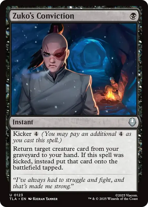 Zuko's Conviction [Avatar: The Last Airbender]