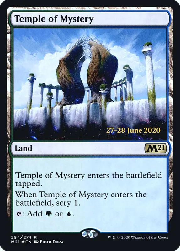 Temple of Mystery [Core Set 2021 Promos]