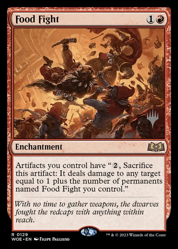 Food Fight [Wilds of Eldraine Promos]