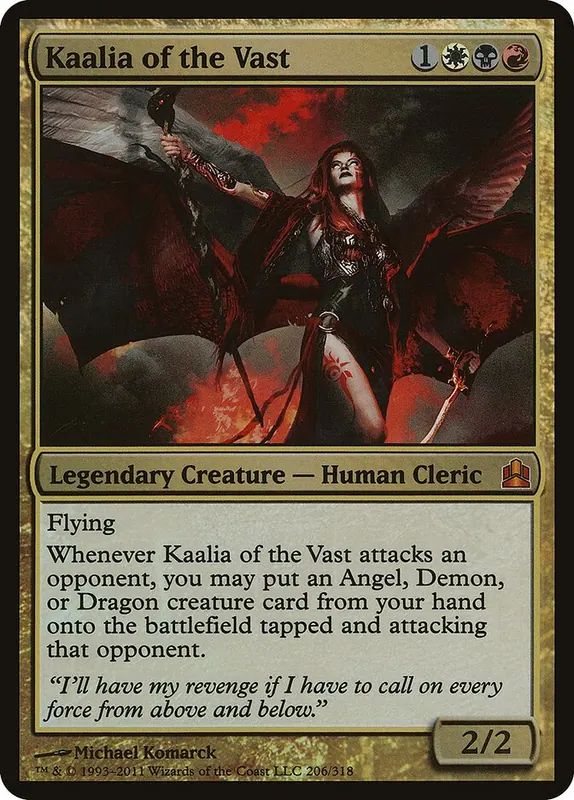 Kaalia of the Vast [Commander 2011 Oversized]