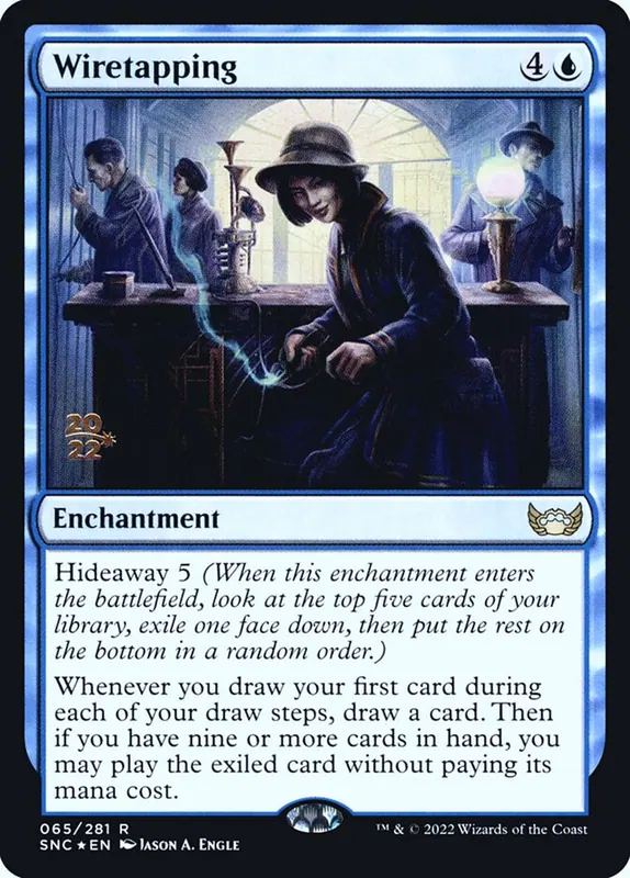 Wiretapping [Streets of New Capenna Promos]