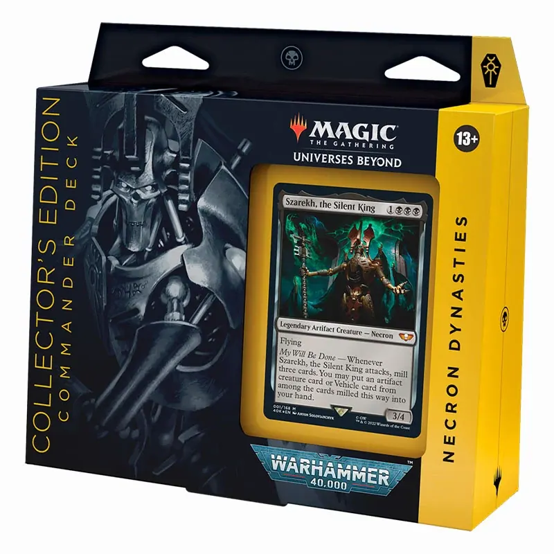 MTG Warhammer 40,000 Commander Deck 2 – Collectors – Necron Dynasties (Preventa)