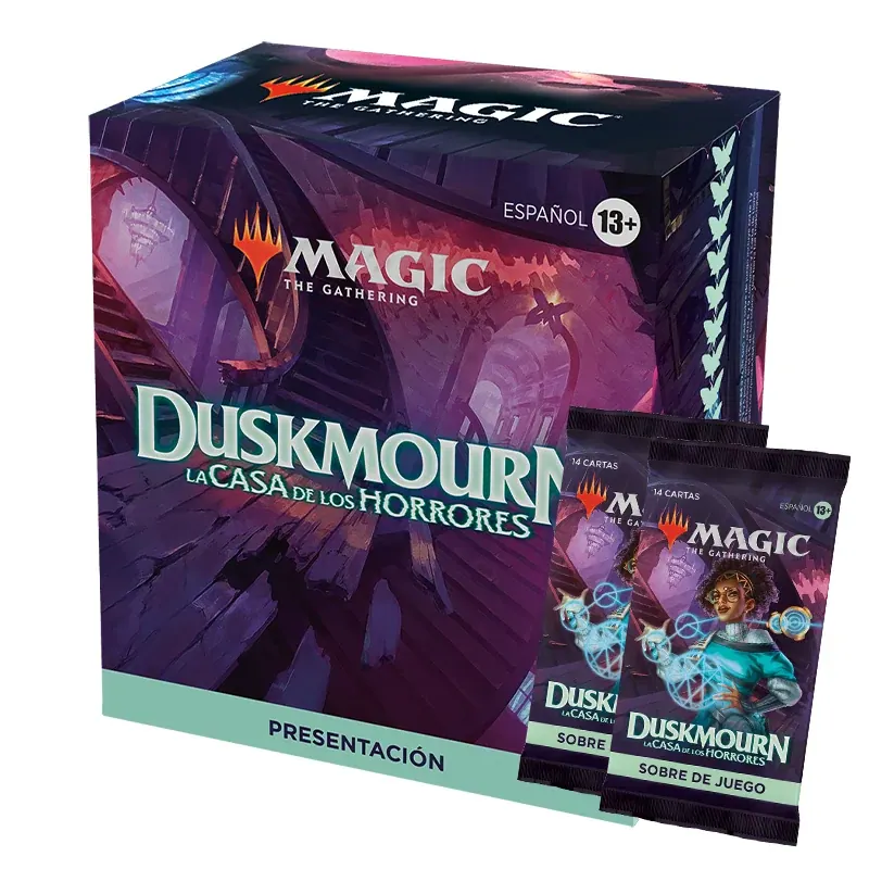 Mtg Kit Prerelease At Home + 2 Sobres De Juego – Duskmourn – Español (Preventa)