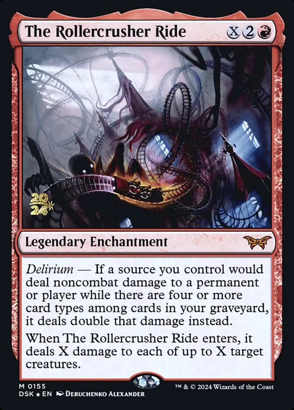 The Rollercrusher Ride [Duskmourn: House of Horror Promos]