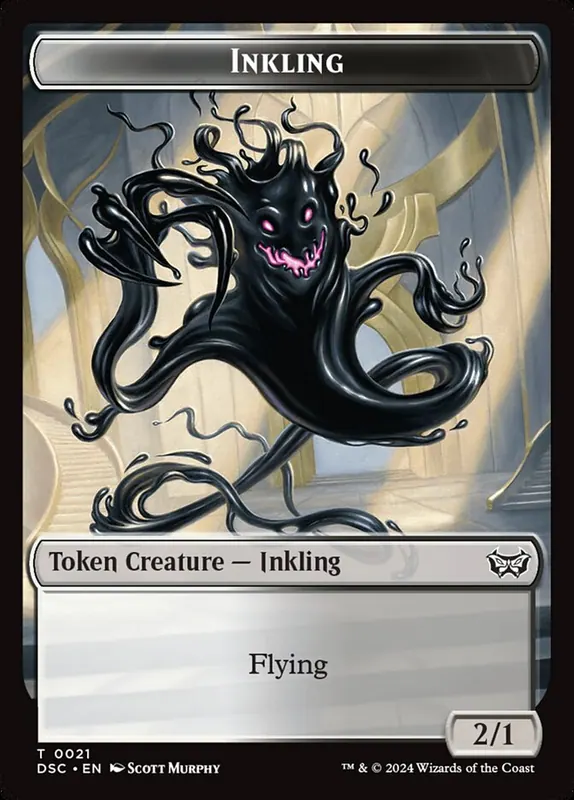 Inkling [Duskmourn Commander Tokens]