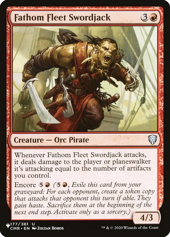 Fathom Fleet Swordjack [The List]