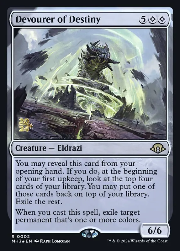 Devourer of Destiny [Modern Horizons 3 Promos]