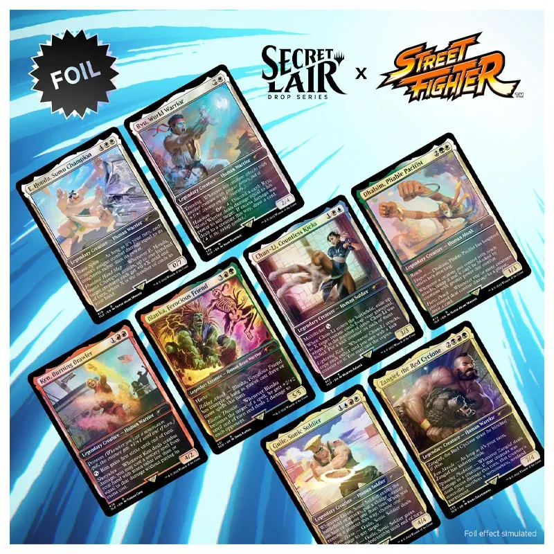 Mtg Secret Lair x Street Fighter - Foil