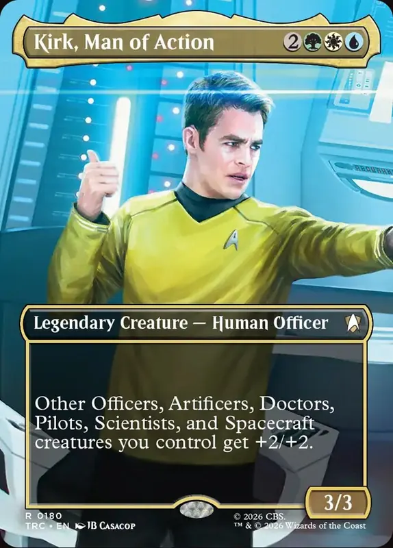 Kirk, Man of Action [Star Trek Commander]