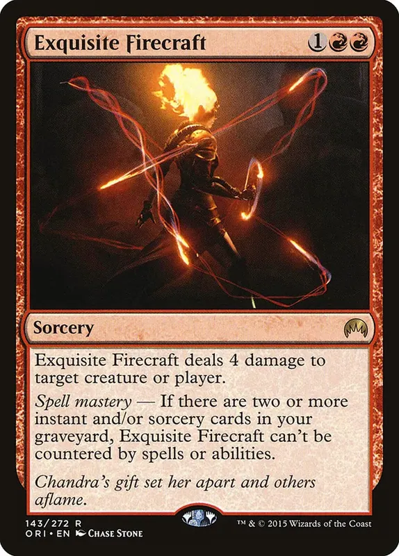 Exquisite Firecraft - Español [Magic Origins]