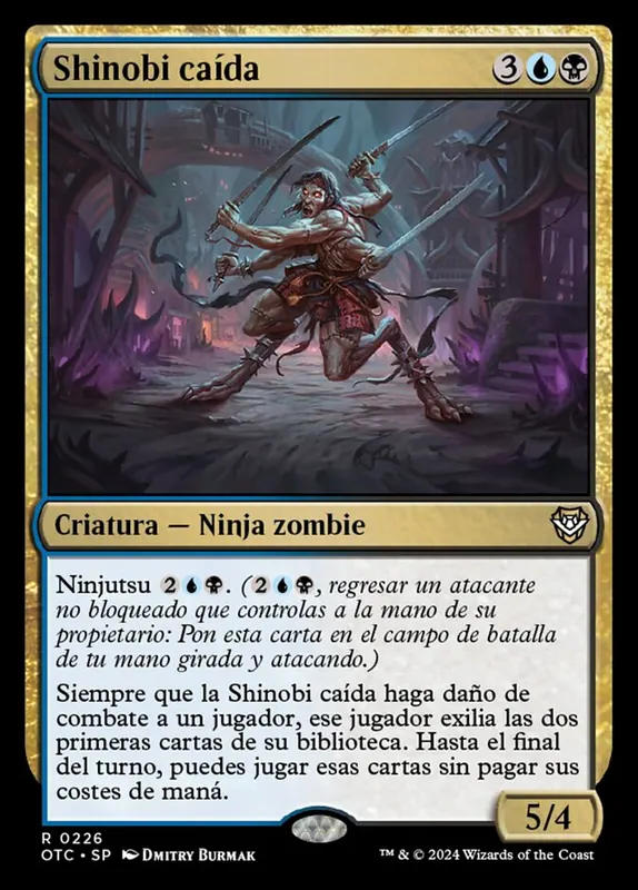 Fallen Shinobi [Outlaws of Thunder Junction Commander] - Español