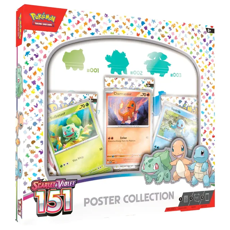 Pokémon Poster Collection – Scarlet & Violet – 151 – Ingles