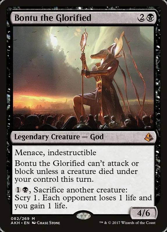 Bontu the Glorified [Amonkhet] - Japones