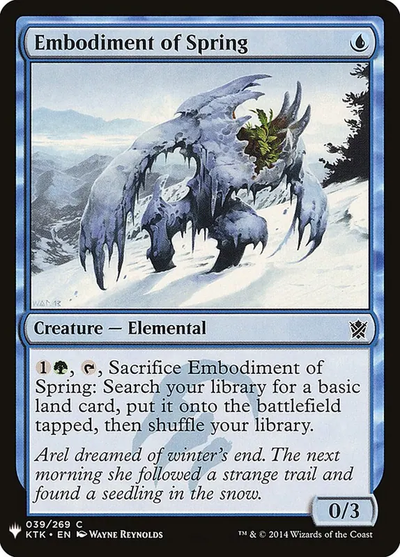 Embodiment of Spring [The List]