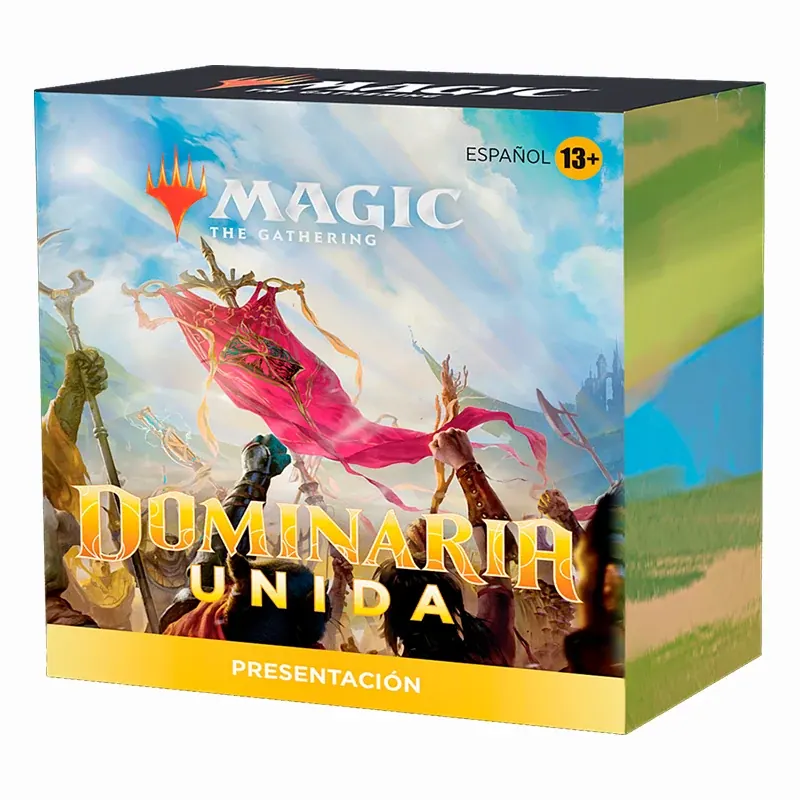 Pack De Presentacion At Home Dominaria Unida + 2 Sobres De Edicion