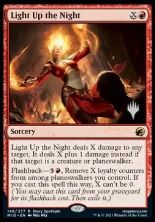 Light Up the Night (Promo Pack) - Español [Innistrad: Midnight Hunt Promos]