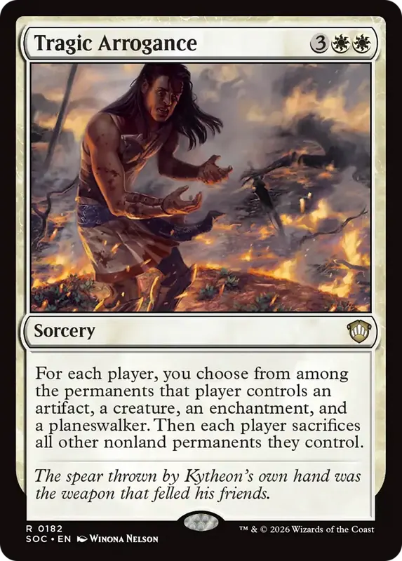 Tragic Arrogance [Secrets of Strixhaven Commander]