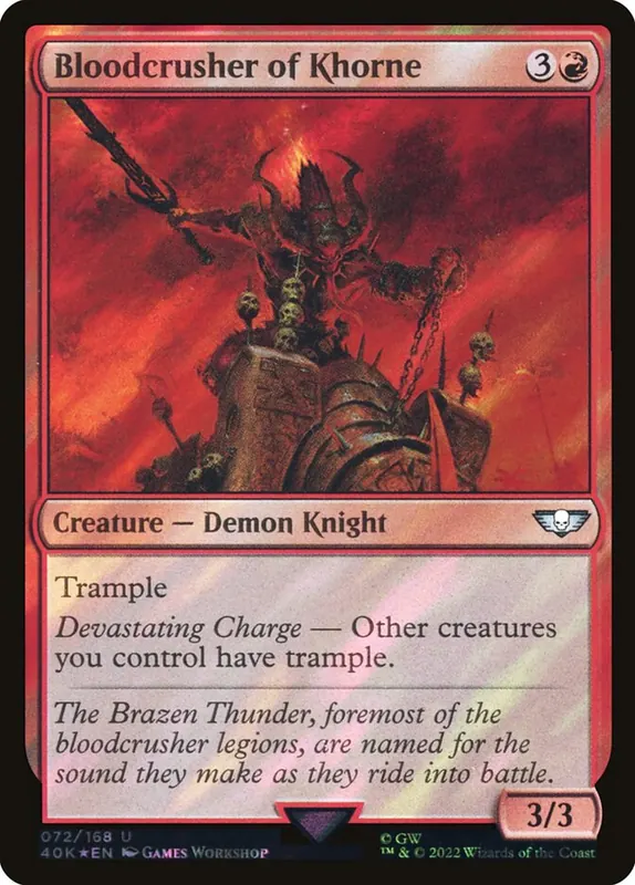 Bloodcrusher of Khorne [Warhammer 40,000 Commander]