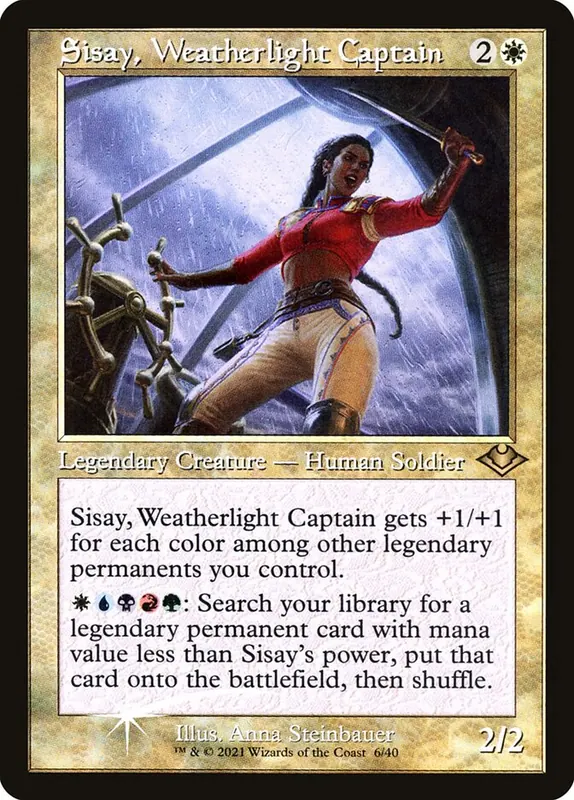 Sisay, Weatherlight Captain [Modern Horizons 1 Timeshifts]