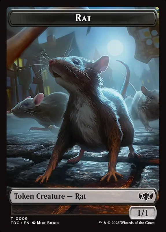 Rat [Tarkir: Dragonstorm Commander Tokens]