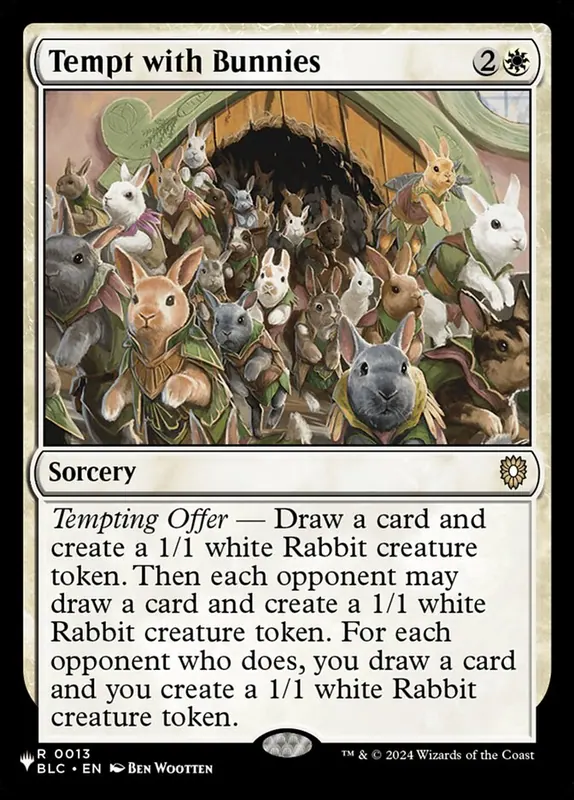 Tempt with Bunnies [The List]